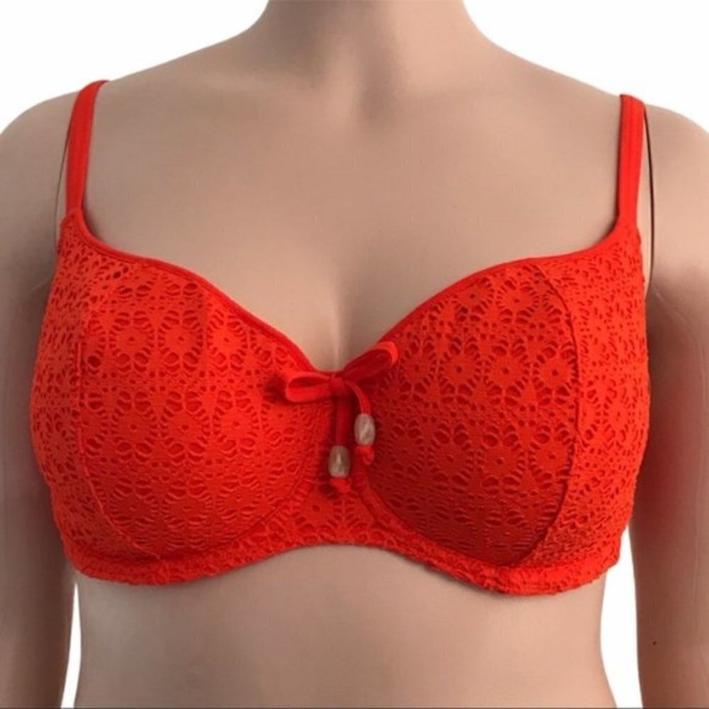 Freya Spirit Bikini Top 30DD Underwire Bra Sized Swimwear NWT